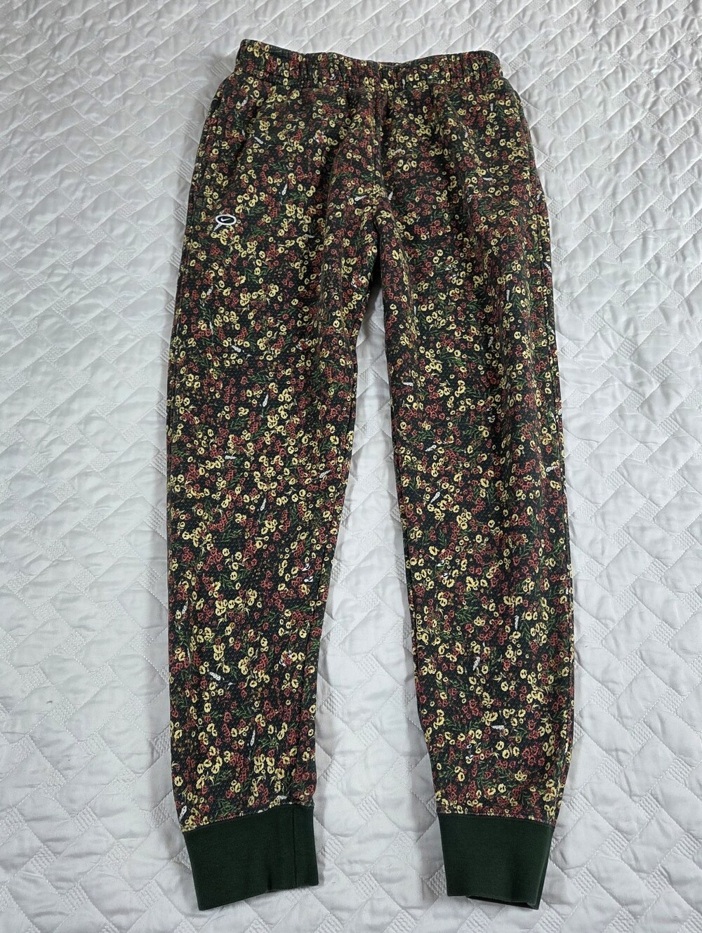 Nike Club Fleece Floral Print Joggers Mens Size S Sweatpants Pants